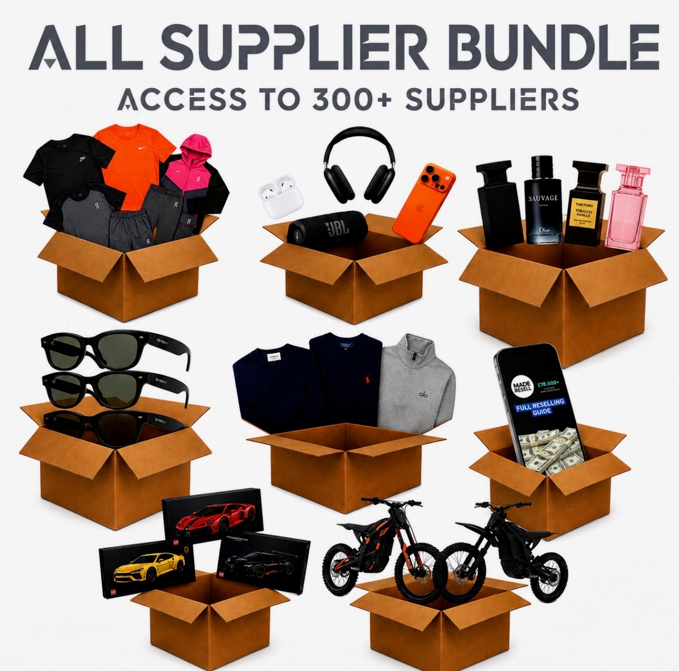 All Supplier Bundle + Guide (Best Value)